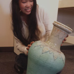 Jendhamuni at the tv station