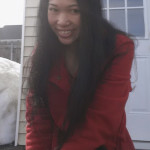 Jendhamuni in front of garage