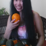 Jendhamuni smiling with fruits