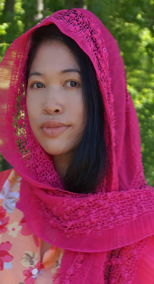 jendhamuni pink scarfnature