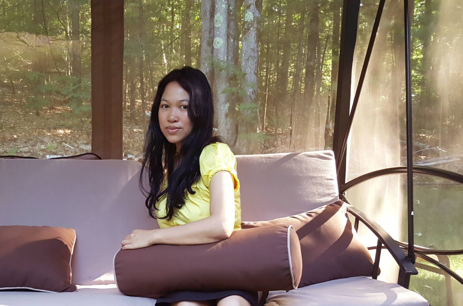 Jendhamuni at Dee's house in Tyngsboro, MA