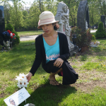 Jendhamuni at graveyard on May 16, 2020